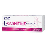 ALE L-Carnitine + Chromium 60 szt, suplement diety.
