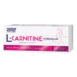 ALE L-Carnitine + Chromium 60 szt, suplement diety.
