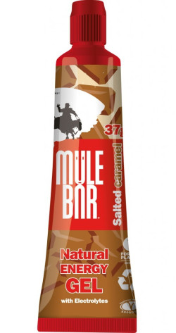 *Promocja*MuleBar Natural Energy Gel - Salted carmel - 1 x 37g