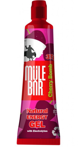 *Promocja*MuleBar Natural Energy Gel - Cherry - 1 x 37g