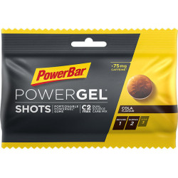 PowerBar PowerGel Shots 60g cola data waż. 30.04.24
