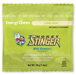 Honey Stinger Organic Energy Chews - Lemoniada z kofeiną - 50g