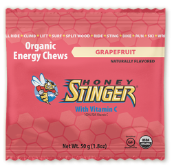Honey Stinger Organic Energy Chews - Grejpfrut - 50g