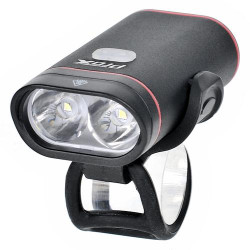 LAMPA PRZÓD PROX HYDRA DUAL CZARNA 2 x CREE 500Lm USB, 1800 mAh