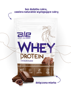 ALE Whey Milk Chocolate 600 g - białko serwatkowe