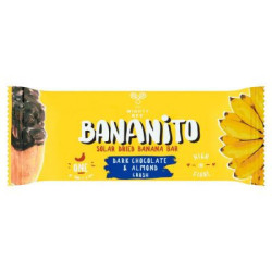 *Promocja* Bananito Dark Chocolate & Almond Crush 1 x 40 g