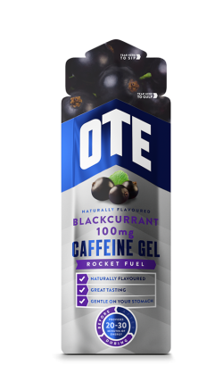 *Promocja*OTE Energy Gel + Caffeine - Blackcurrant - 1 x 56g