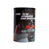 BORN ISO PRO Red fruit/pomegranate – 400 g  Izotoniczny napój sportowy 2:1 z witaminą B12