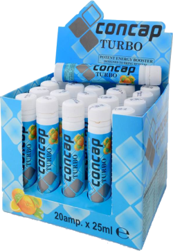 Concap Turbo Shot energetyczny - 20 x 25 ml