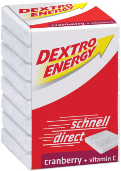 Dextro Energy Cranberry Tablets - 1 x 46g