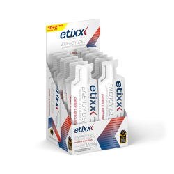Etixx Energy Gel  Żeń-szeń & Guarana 12 x 50g wiśnia
