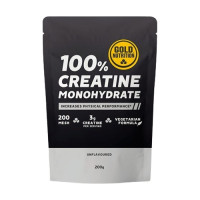 GoldNutrition Creatine Monohydrate 200 g -kreatyna w proszku (neutralny)