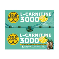 Gold Nutrition L‑Carnitine 3000 – 20 x10 ml (smak cytrynowy)