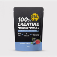 GoldNutrition Creatine Monohydrate 200 g -kreatyna w proszku (jagodowy)