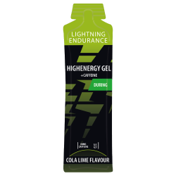 Lightning Endurance High Energy Gel Lime Cola 60ml
