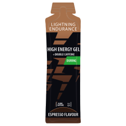 Lightning Endurance High Energy Gel Double Espresso 60ml