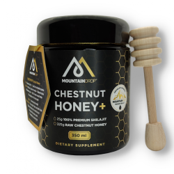 MOUNTAINDROP - Raw Chestnut Honey & 100% Mumijo Shilajit Suplement diety