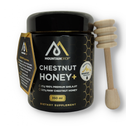 MOUNTAINDROP - Raw Chestnut Honey & 100% Mumijo Shilajit