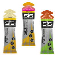 SiS GO Isotonic Gel - 3x Pinapple,3 x Fruit salat,3 x Salted Carmel