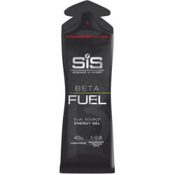 SiS Beta Fuel Dual Source Energy Gel 60ml truskawka/limonka