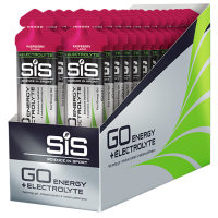 SiS GO Energy + Electrolyte Gel 30 x 60 ml malina