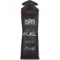 SiS Beta Fuel Dual Source Energy Gel żel energetyczny60ml truskawka/limonka