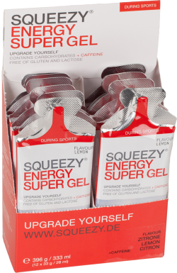 Squeezy Energy Super Gel - 12 x 33g cola